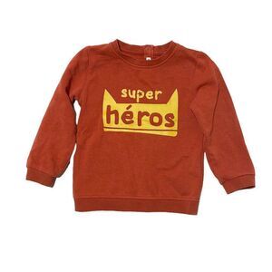 Gemo Super Heros Orange Sweatshirt